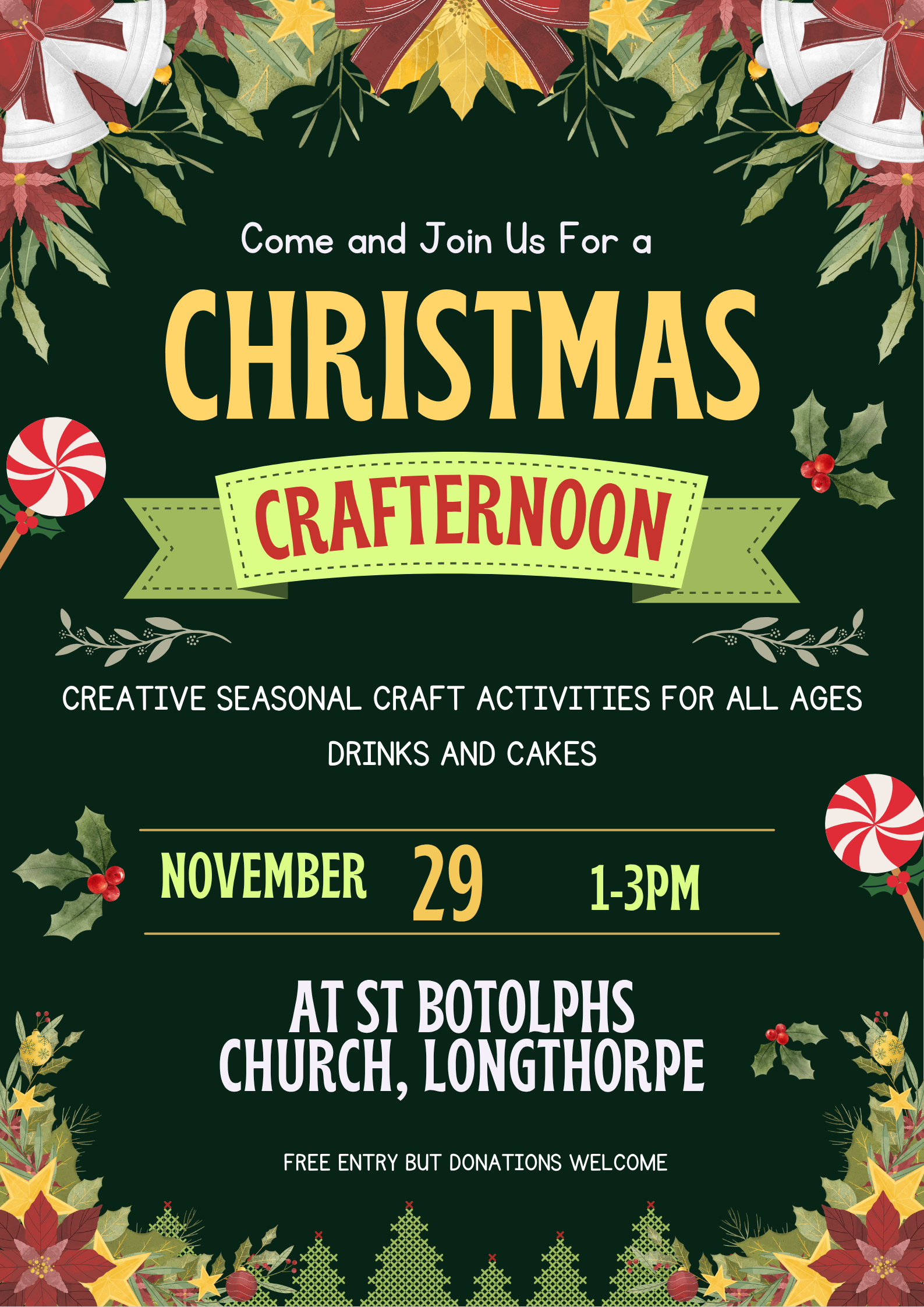 29 November Crafternoon Flyer